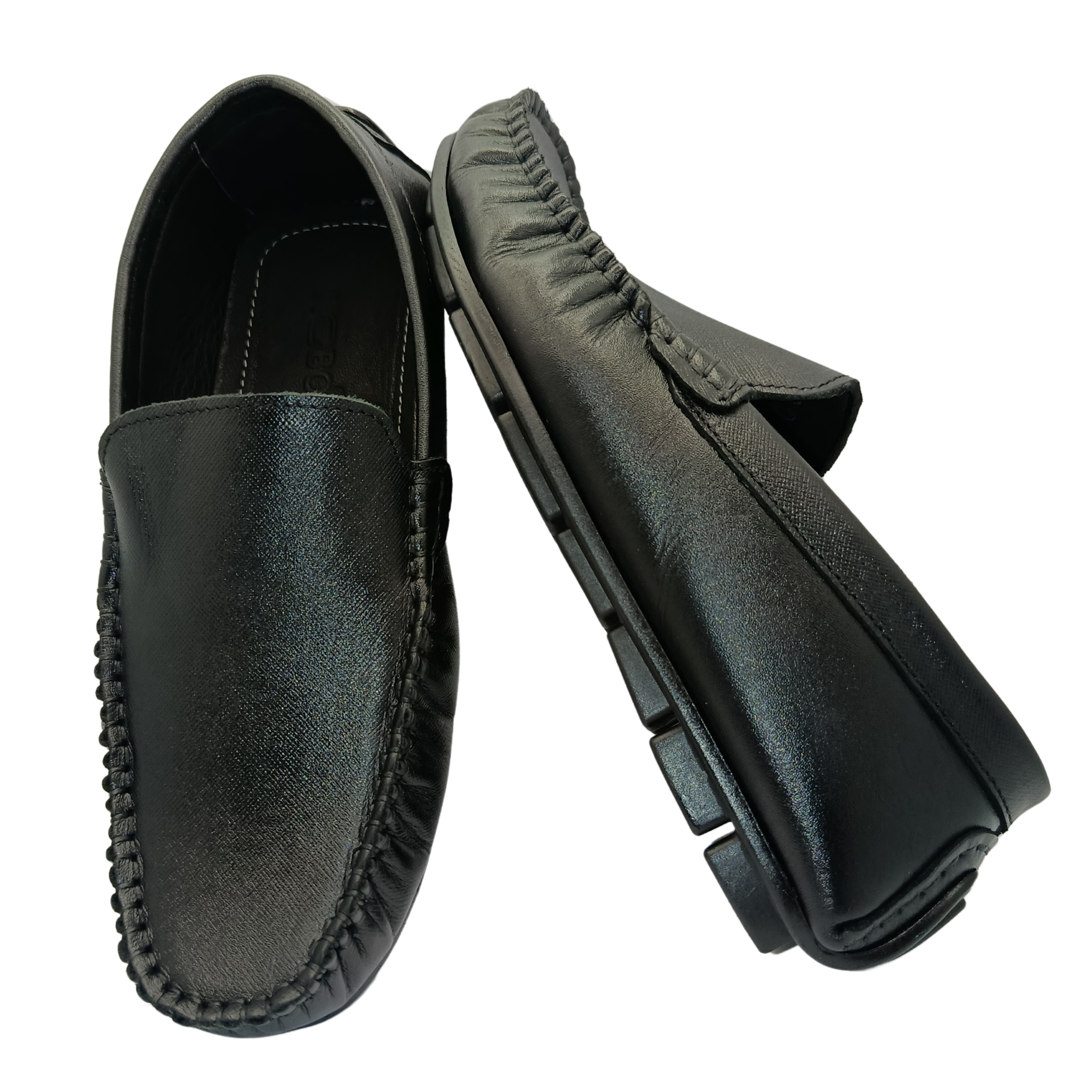 Elegance Medicated Leather Loafer Shoes For Men's NB-LF006