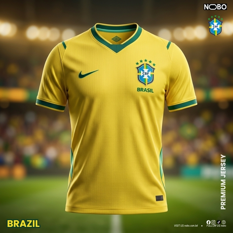Brazil Player Edition Jersey — FIFA World Cup 2026